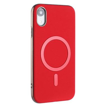Solid Color Plating MagSafe Full Coverage Phone Case, For iPhone XR, For iPhone 8 Plus / 7 Plus, For iPhone 8 / 7 / 6