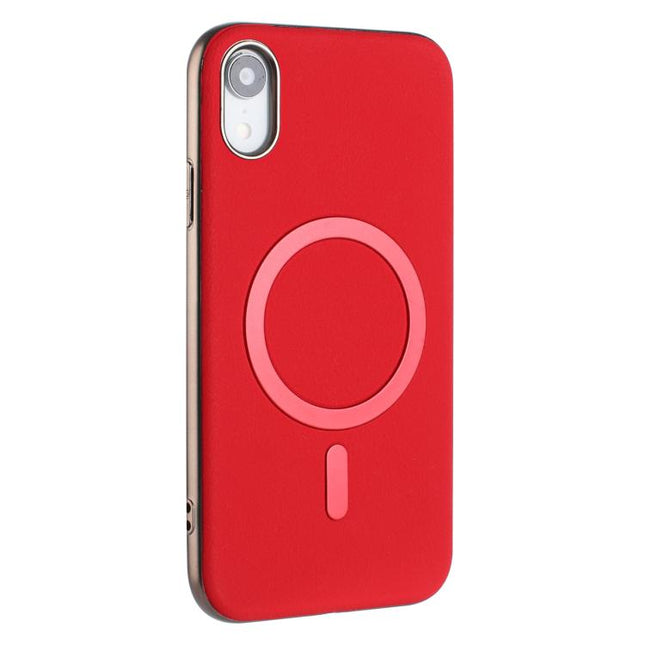 Solid Color Plating MagSafe Full Coverage Phone Case, For iPhone XR, For iPhone 8 Plus / 7 Plus, For iPhone 8 / 7 / 6