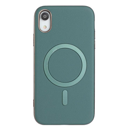 Solid Color Plating MagSafe Full Coverage Phone Case, For iPhone XR, For iPhone 8 Plus / 7 Plus, For iPhone 8 / 7 / 6