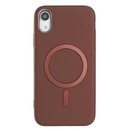 Solid Color Plating MagSafe Full Coverage Phone Case, For iPhone XR, For iPhone 8 Plus / 7 Plus, For iPhone 8 / 7 / 6