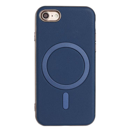 Solid Color Plating MagSafe Full Coverage Phone Case, For iPhone XR, For iPhone 8 Plus / 7 Plus, For iPhone 8 / 7 / 6