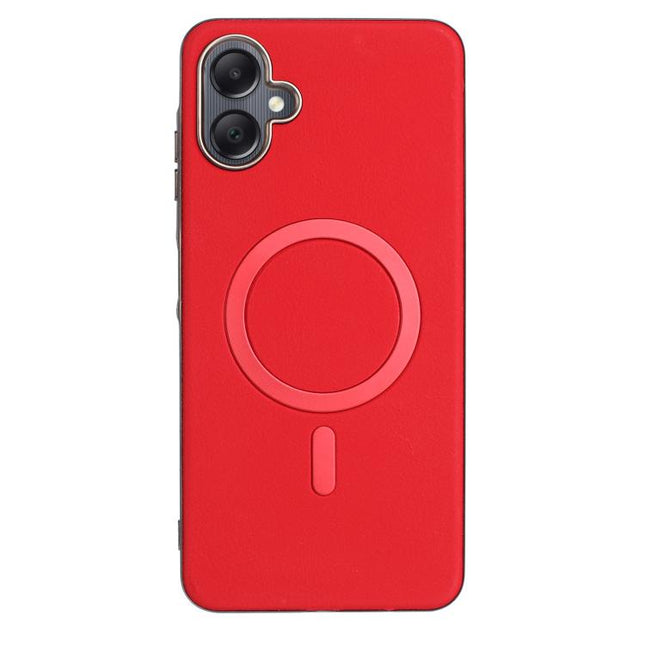 Solid Color Plating MagSafe Full Coverage Phone Case, For Samsung Galaxy A06, For Samsung Galaxy A56, For Samsung Galaxy A26, For Samsung Galaxy A36