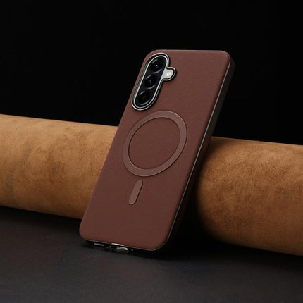 Solid Color Plating MagSafe Full Coverage Phone Case, For Samsung Galaxy A25, For Samsung Galaxy A55