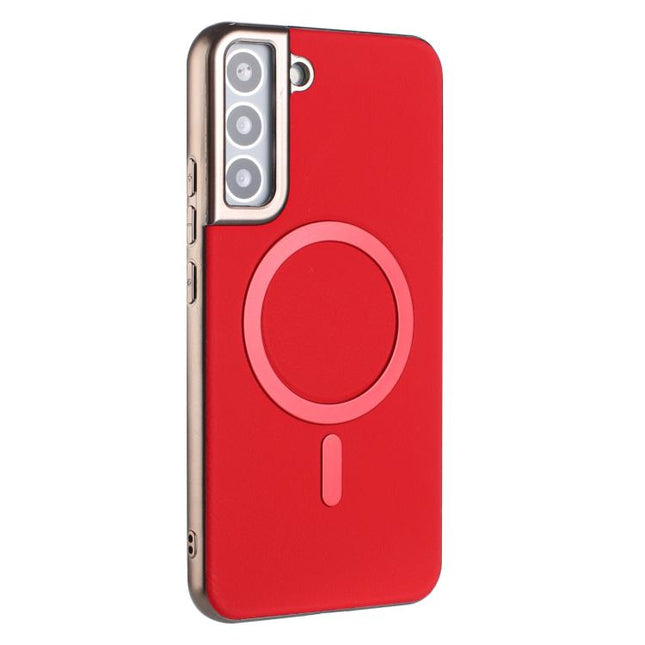 Solid Color Plating MagSafe Full Coverage Phone Case, For Samsung Galaxy S25 5G, For Samsung Galaxy S25+ 5G, For Samsung Galaxy S25 Ultra 5G, For Samsung Galaxy S24 FE 5G