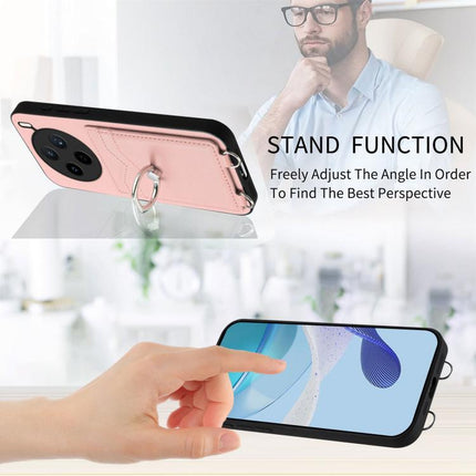 R20 Ring Card Holder Phone Case, For vivo X200s, For vivo Y29 4G / T4x / Y300t, For vivo V50 / V50e, For vivo X200 Ultra