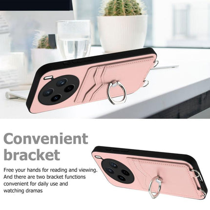 R20 Ring Card Holder Phone Case, For vivo X200s, For vivo Y29 4G / T4x / Y300t, For vivo V50 / V50e, For vivo X200 Ultra