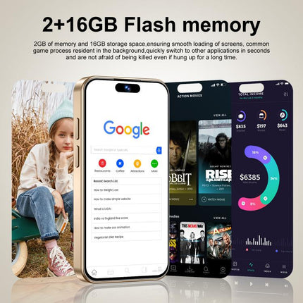 S25 Mini / ZKM10, 2GB+16GB, 4.0 inch Android 10 MTK6580M Quad Core, Network: 3G, Dual SIM