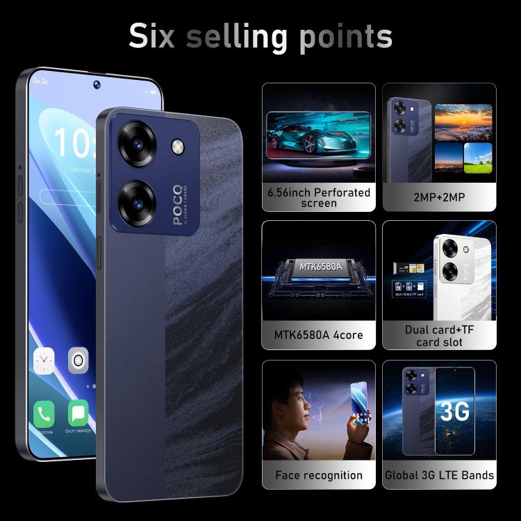 M7 Pro / ZKU289, 2GB+16GB, 6.56 inch Android 8.1 MTK6580A Quad Core, Network: 3G, Dual SIM, EU Plug, US Plug, UK Plug, AU Plug