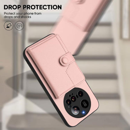 Button Card Bag RFID Anti-theft Phone Case, For Xiaomi 15 Ultra, For Xiaomi Poco X7 Pro