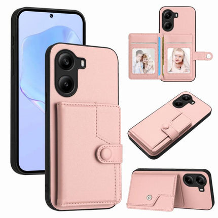 Button Card Bag RFID Anti-theft Phone Case, For Xiaomi 15 Ultra, For Xiaomi Poco X7 Pro