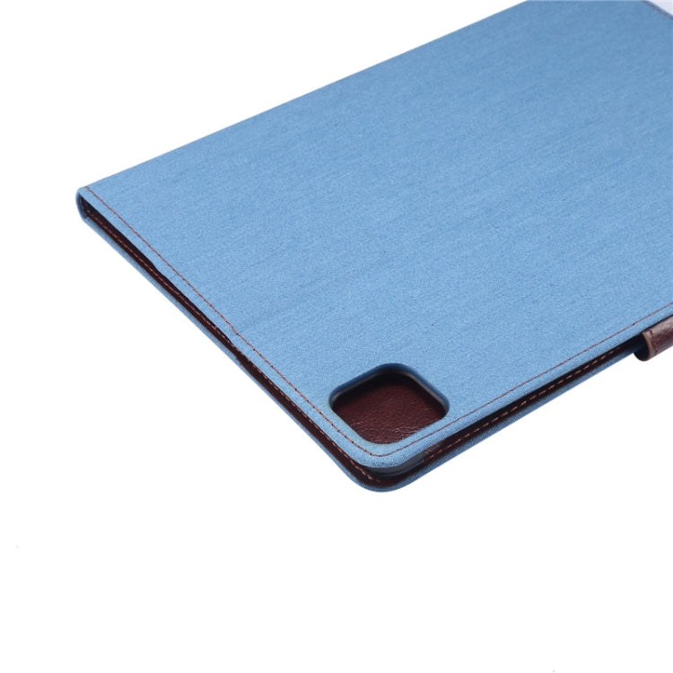 Denim Texture PC Horizontal Flip Leather Protective Case, with Holder & Card Slots & Wallet & Photo Frame & Sleep / Wake-up Function, For iPad Air 2022 / 2020 10.9