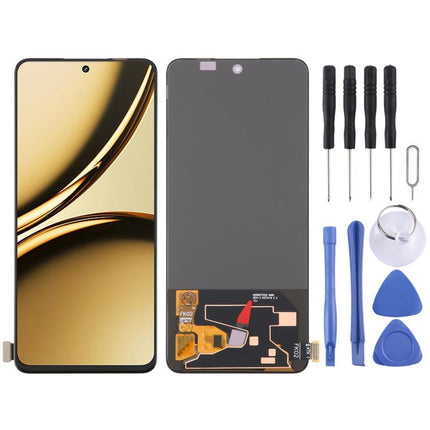 OLED LCD Screen with Digitizer Full Assembly, For Realme 14T 5G, For Realme 14 5G, For Realme P1 Speed 5G, For Realme 13 4G, For Realme 13+ 5G RMX5002 RMX5000, For Realme 12 4G RMX3871, For Realme Narzo 70 5G RMX3869, For Realme P1 5G RMX3870          ...