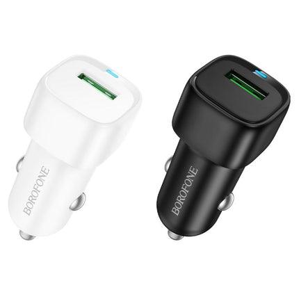 BOROFONE BZ34 Cloud QC3.0 USB Car Charger, 694199112225, 6941991122262