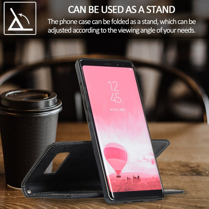 Retro 2 in 1 Detachable Magnetic Horizontal Flip TPU + PU Leather Case with Holder & Card Slots & Photo Frame & Wallet, For Samsung Galaxy Note8, For Samsung Galaxy Note9, For Samsung Galaxy Note10, For Samsung Galaxy Note10+
