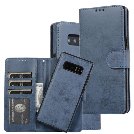 Retro 2 in 1 Detachable Magnetic Horizontal Flip TPU + PU Leather Case with Holder & Card Slots & Photo Frame & Wallet, For Samsung Galaxy Note8, For Samsung Galaxy Note9, For Samsung Galaxy Note10, For Samsung Galaxy Note10+