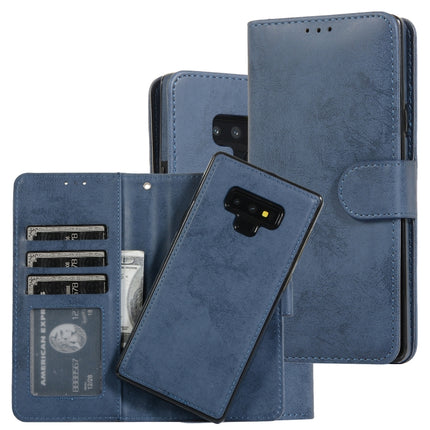 Retro 2 in 1 Detachable Magnetic Horizontal Flip TPU + PU Leather Case with Holder & Card Slots & Photo Frame & Wallet, For Samsung Galaxy Note8, For Samsung Galaxy Note9, For Samsung Galaxy Note10, For Samsung Galaxy Note10+