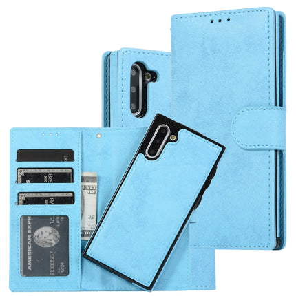Retro 2 in 1 Detachable Magnetic Horizontal Flip TPU + PU Leather Case with Holder & Card Slots & Photo Frame & Wallet, For Samsung Galaxy Note8, For Samsung Galaxy Note9, For Samsung Galaxy Note10, For Samsung Galaxy Note10+