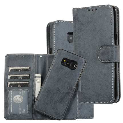 Retro 2 in 1 Detachable Magnetic Horizontal Flip TPU + PU Leather Case with Holder & Card Slots & Photo Frame & Wallet, For Samsung Galaxy S8, For Samsung Galaxy S8+, For Samsung Galaxy S9, For Samsung Galaxy S9+