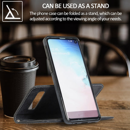 Retro 2 in 1 Detachable Magnetic Horizontal Flip TPU + PU Leather Case with Holder & Card Slots & Photo Frame & Wallet, For Samsung Galaxy S10, For Samsung Galaxy S10e, For Samsung Galaxy S10+, For Samsung Galaxy S20