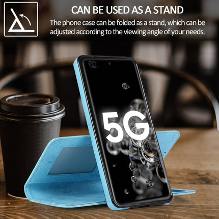 Retro 2 in 1 Detachable Magnetic Horizontal Flip TPU + PU Leather Case with Holder & Card Slots & Photo Frame & Wallet, For Samsung Galaxy S20+, For Samsung Galaxy S20 Ultra