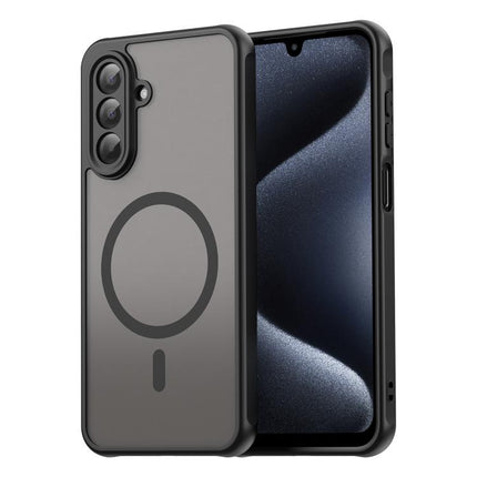 Fan Dun Series TPU Hybrid PC Frosted Magsafe Phone Case, For Galaxy A07 4G / A08 4G / 5G, For Samsung Galaxy A17 5G / A18 4G / 5G, For Samsung Galaxy A57 5G, For Samsung Galaxy A37 5G, For Galaxy A27 5G, For Samsung Galaxy A56 5G