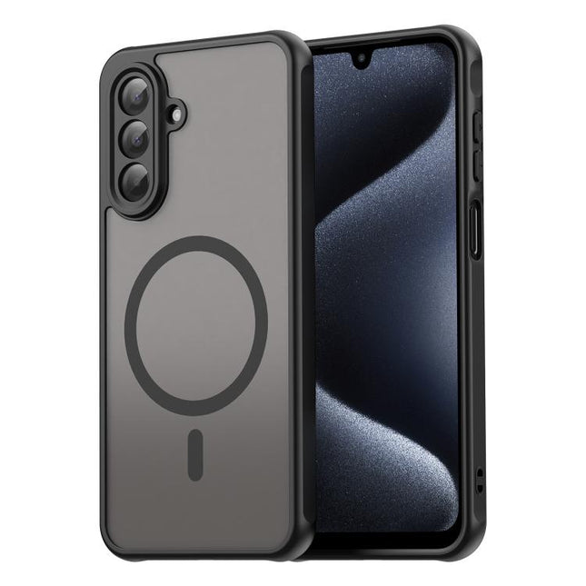 Fan Dun Series TPU Hybrid PC Frosted Magsafe Phone Case, For Galaxy A07 4G / A08 4G / 5G, For Samsung Galaxy A17 5G / A18 4G / 5G, For Samsung Galaxy A57 5G, For Samsung Galaxy A37 5G, For Galaxy A27 5G, For Samsung Galaxy A56 5G