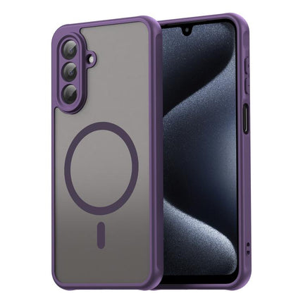 Fan Dun Series TPU Hybrid PC Frosted Magsafe Phone Case, For Galaxy A07 4G / A08 4G / 5G, For Samsung Galaxy A17 5G / A18 4G / 5G, For Samsung Galaxy A57 5G, For Samsung Galaxy A37 5G, For Galaxy A27 5G, For Samsung Galaxy A56 5G