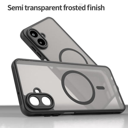 Fan Dun Series TPU Hybrid PC Frosted Magsafe Phone Case, For Galaxy A07 4G / A08 4G / 5G, For Samsung Galaxy A17 5G / A18 4G / 5G, For Samsung Galaxy A57 5G, For Samsung Galaxy A37 5G, For Galaxy A27 5G, For Samsung Galaxy A56 5G