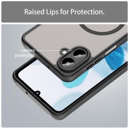 Fan Dun Series TPU Hybrid PC Frosted Magsafe Phone Case, For Galaxy A07 4G / A08 4G / 5G, For Samsung Galaxy A17 5G / A18 4G / 5G, For Samsung Galaxy A57 5G, For Samsung Galaxy A37 5G, For Galaxy A27 5G, For Samsung Galaxy A56 5G