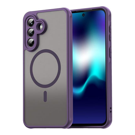 Fan Dun Series TPU Hybrid PC Frosted Magsafe Phone Case, For Galaxy A07 4G / A08 4G / 5G, For Samsung Galaxy A17 5G / A18 4G / 5G, For Samsung Galaxy A57 5G, For Samsung Galaxy A37 5G, For Galaxy A27 5G, For Samsung Galaxy A56 5G