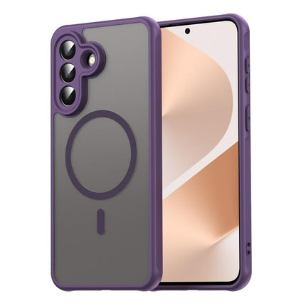 Fan Dun Series TPU Hybrid PC Frosted Magsafe Phone Case, For Galaxy A07 4G / A08 4G / 5G, For Samsung Galaxy A17 5G / A18 4G / 5G, For Samsung Galaxy A57 5G, For Samsung Galaxy A37 5G, For Galaxy A27 5G, For Samsung Galaxy A56 5G