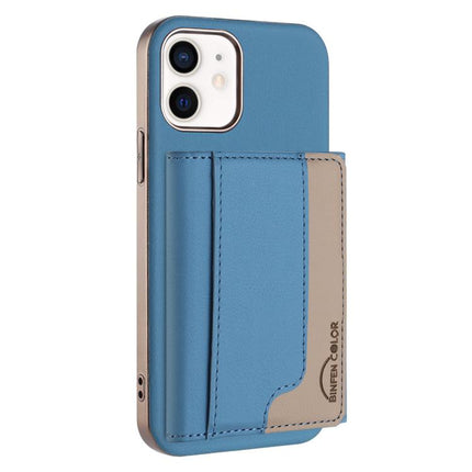 Colour Matching Horizontal Magnetic Card Bag RFID MagSafe Phone Case, For iPhone 12 Pro Max, For iPhone 11 Pro Max, For iPhone 11, For iPhone 11 Pro