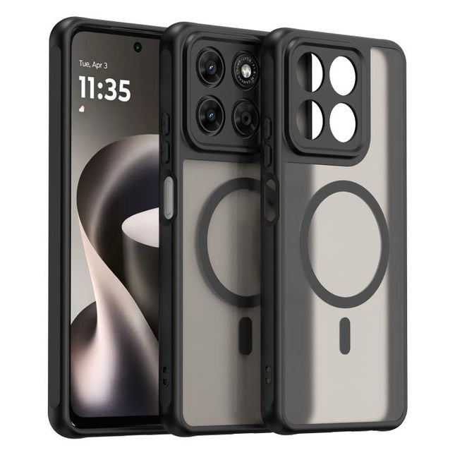 Fan Dun Series TPU Hybrid PC Frosted Magsafe Phone Case, For Motorola Moto G Max / G87 / G77 5G, For Motorola Edge 70 Pro / 70 Pro+, For Motorola Edge 5G 2026, For Motorola Moto G47 5G, For Motorola Moto G37 Power 5G, For Motorola Moto G37 5G