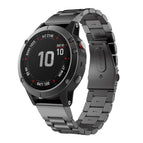 For Garmin Fenix 8/7X/6X/5X 26mm / Black