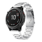 For Garmin Fenix 8/7X/6X/5X 26mm / Silver