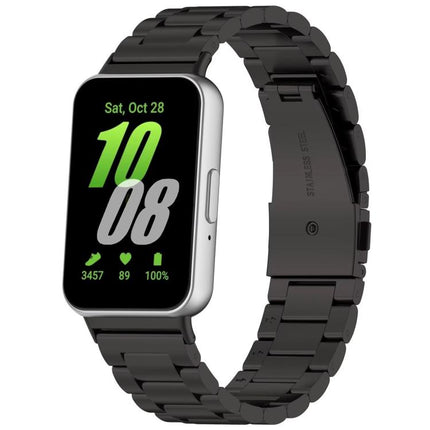 xDfind Three Beads Metal Watch Band, For Samsung Galaxy Watch Ultra 47mm, For Samsung Galaxy Watch 7 / FE / 6 / 5 / 4, For Samsung Galaxy Fit3