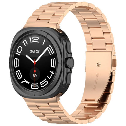 xDfind Three Beads Metal Watch Band, For Samsung Galaxy Watch Ultra 47mm, For Samsung Galaxy Watch 7 / FE / 6 / 5 / 4, For Samsung Galaxy Fit3