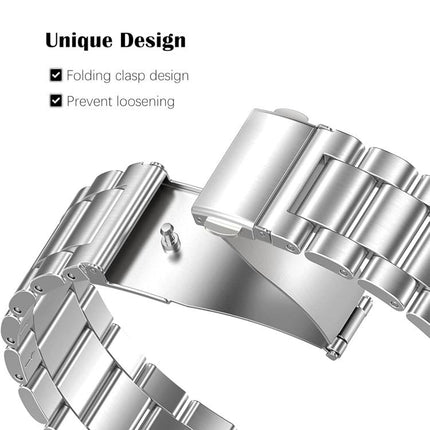 xDfind Three Beads Quick Release Metal Watch Band, For Xiaomi Band 10 Pro / 9 Pro / Redmi Watch 6, For Xiaomi Smart Band 10 / 9 / 8 NFC, For Xiaomi Redmi Watch 3 20mm