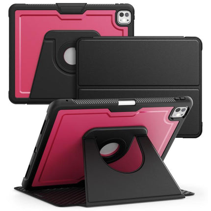 Honeycomb Magnetic Rotation Holder Leather Smart Tablet Case, For iPad Air 13 2026 / 2025 / 2024, For iPad Air 11 2026 / 2025 / 2024, For iPad Pro 13 2025 / 2024, For iPad Pro 11 2025 / 2024