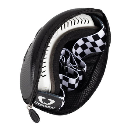 SOMAN Motorcycle Goggles Protective Box Hard Shell EVA Case