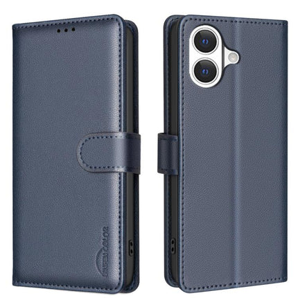 Litchi Texture RFID Anti-theft Leather Phone Case, For iPhone 17 Pro Max, For iPhone 17 Pro, For iPhone 17, For iPhone Air