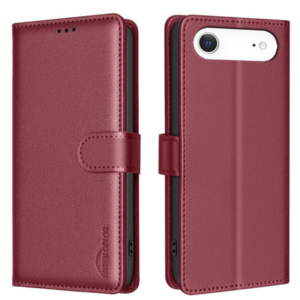 Litchi Texture RFID Anti-theft Leather Phone Case, For iPhone 17 Pro Max, For iPhone 17 Pro, For iPhone 17, For iPhone Air