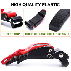 SOMAN QB12 Motorcycle Helmet Buckle Universal Quick Release Plastic Clip