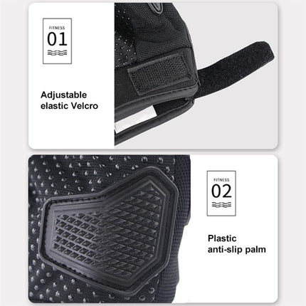 SOMAN CG666 Motorcycle Riding Anti-slip Full Finger Gloves