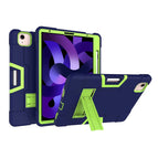 For iPad Air 2022 / 2020 10.9 / Navy Blue + Yellow-green