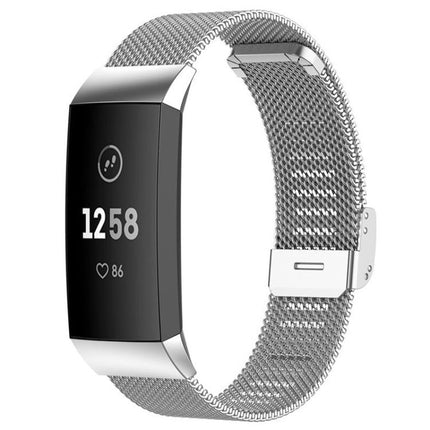 xDfind Milanese Metal Buckle Watch Band, For Fitbit Charge 6 / 5, For Fitbit Inspire 3, For Fitbit Versa 4 / 3 / Sense2 / 1, For Fitbit Charge 4 / 3