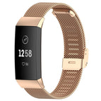 For Fitbit Charge 4 / 3 / Rose Gold