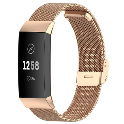 xDfind Milanese Metal Buckle Watch Band, For Fitbit Charge 6 / 5, For Fitbit Inspire 3, For Fitbit Versa 4 / 3 / Sense2 / 1, For Fitbit Charge 4 / 3