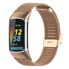For Fitbit Charge 6 / 5 / Rose Gold