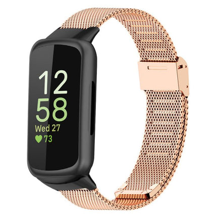 xDfind Milanese Metal Buckle Watch Band, For Fitbit Charge 6 / 5, For Fitbit Inspire 3, For Fitbit Versa 4 / 3 / Sense2 / 1, For Fitbit Charge 4 / 3